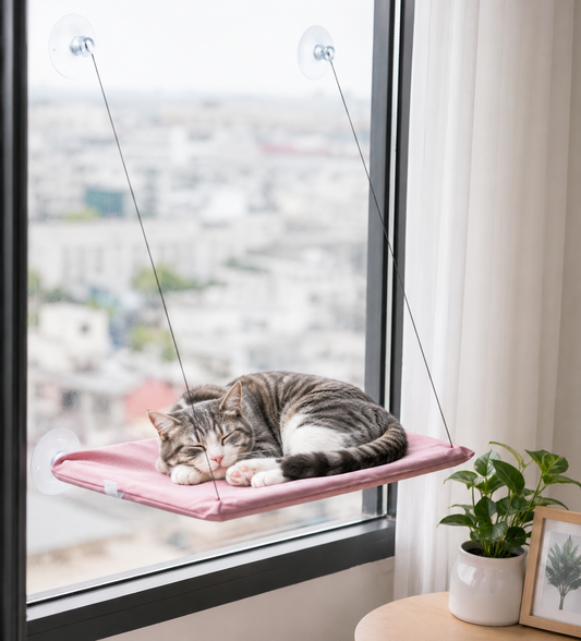 Hamac suspendu pour chat