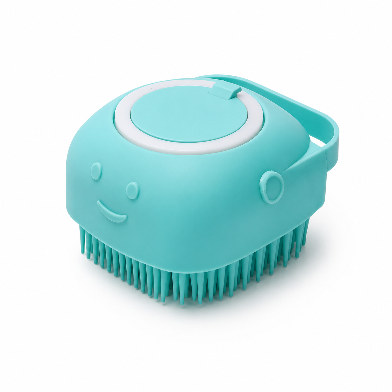 Brosse de Toilettage — Réservoir Shampoing Intégré