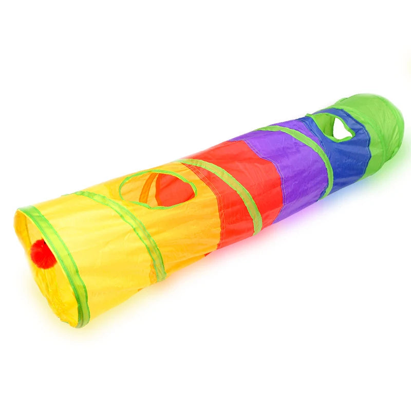 Tunnel de Jeu Pliable Pour Chat