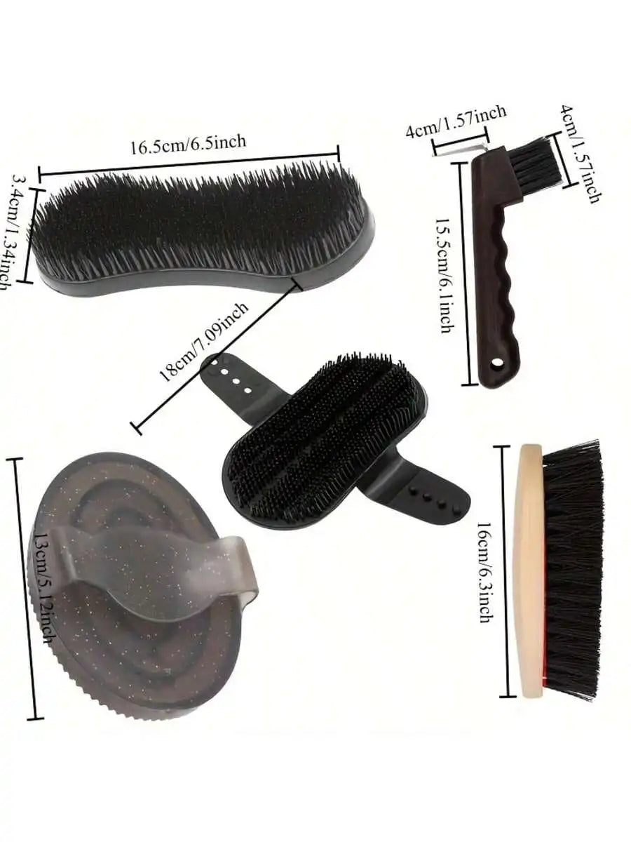 Kit de Pansage Complet – 5 Pièces
