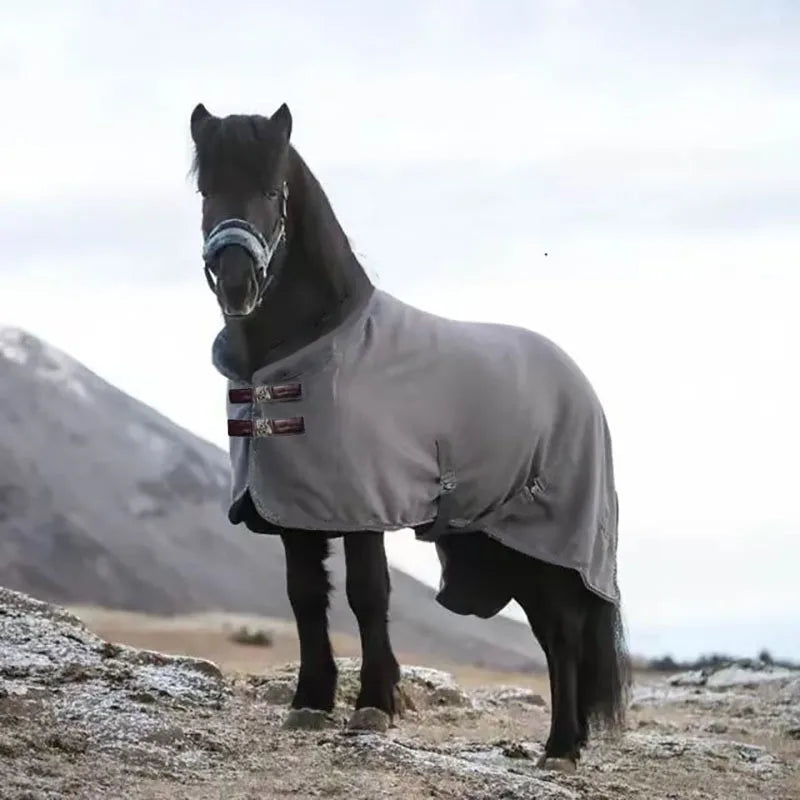 Couverture Cheval Hiver Doublée Velours – Chaleur & Confort