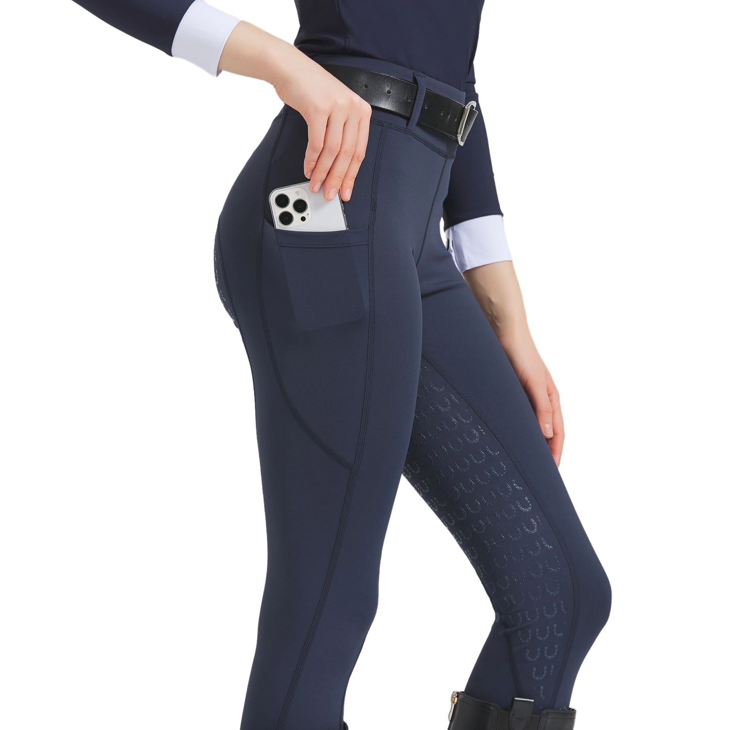 Pantalon d'Équitation Grip Silicone – Femme