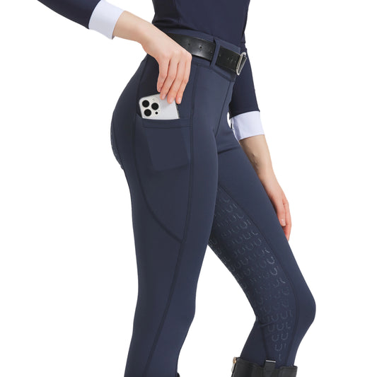 Pantalon d'Équitation Grip Silicone – Femme
