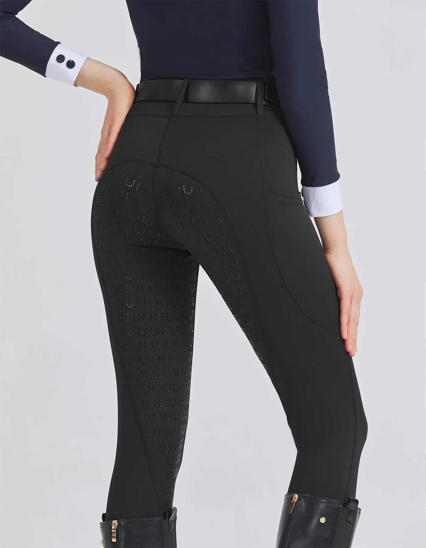 Pantalon d'Équitation Grip Silicone – Femme