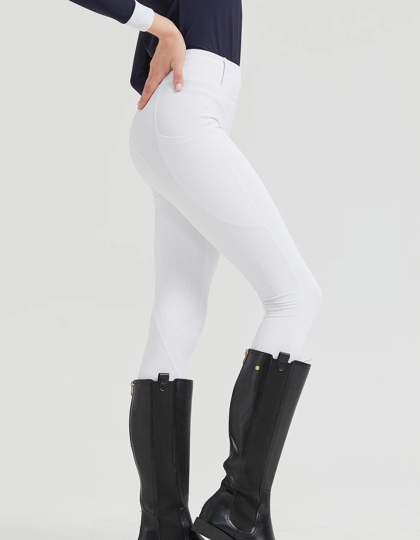Pantalon d'Équitation Grip Silicone – Femme