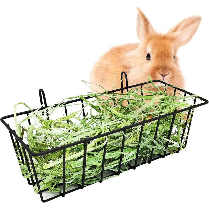 Râtelier à Foin pour Lapin – Fixation Cage